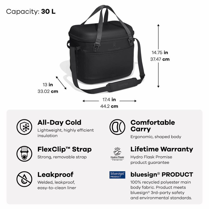Hydro Flask Carryout Soft Cooler 30L in Harbor Blue-2