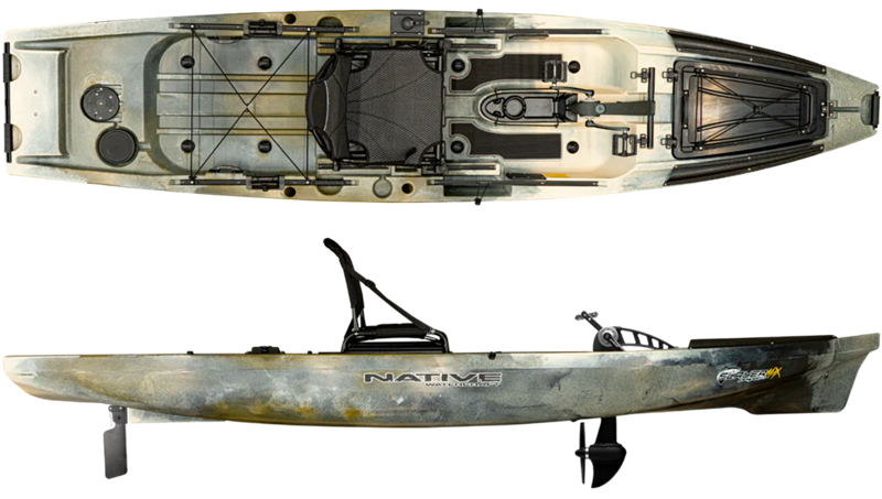 Native Watercraft Slayer Propel Max 12.5 in Hiddenoak