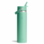 Hydro Flask 24 oz Wide Mouth with Flex Straw Cap in Mermaid Green