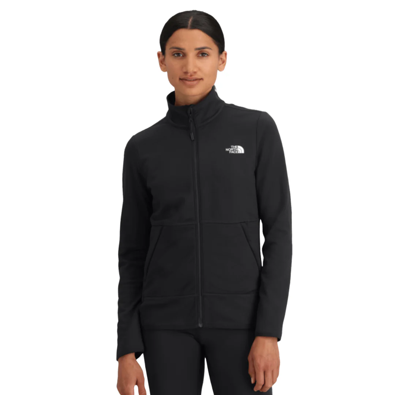 The North Face Women's Canyonlands Full Zip Top in TNF Black