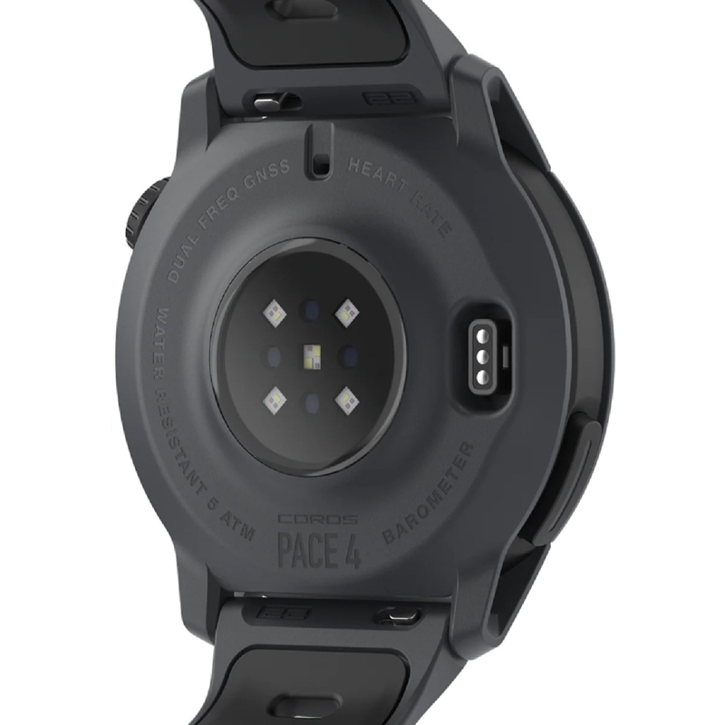 Coros Pace 4 GPS Watch in Black Nylon-5