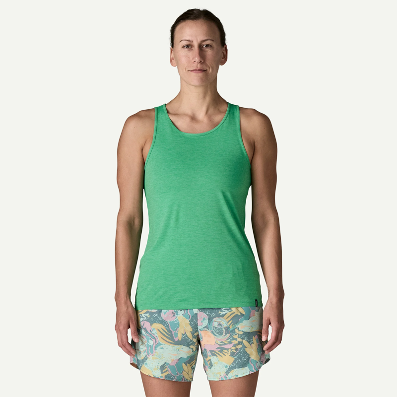 Patagonia Women's Capilene Cool Daily Tank in Aqua Stone/Light Aqua-1