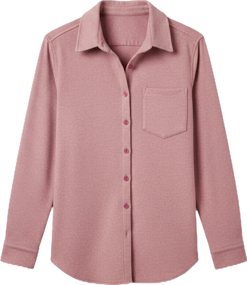 Carve Designs Fairbanks Supersoft Shirt in Light Bramble Heather-3