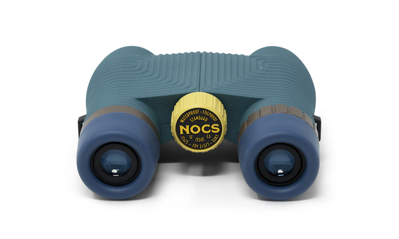 Nocs Standard Issue 10x25 Waterproof Binoculars in Pacific II Blue-1