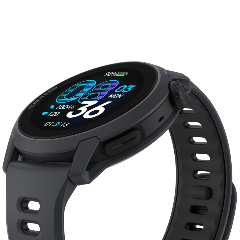 Coros Pace 4 GPS Watch in Black Nylon-4