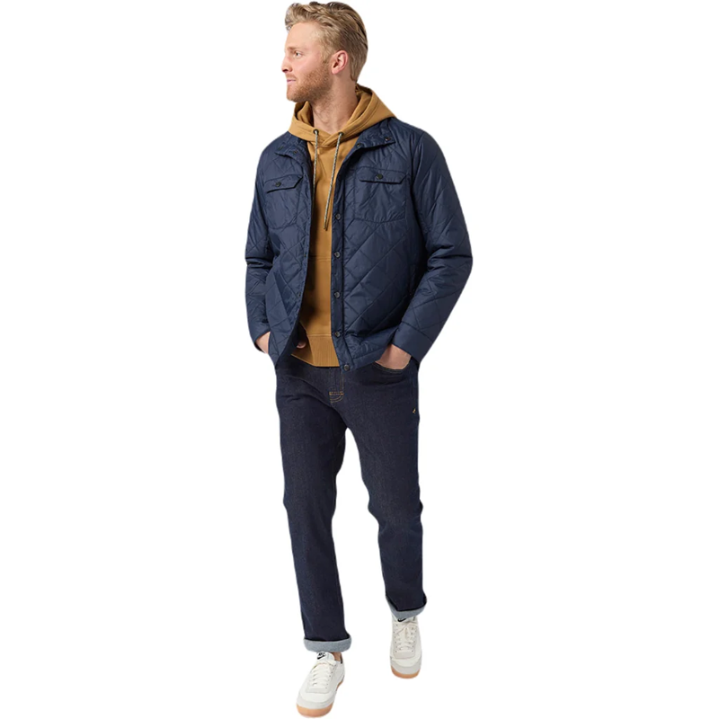 Stio Skycrest Snap Shirt in Mountain Shadow-1