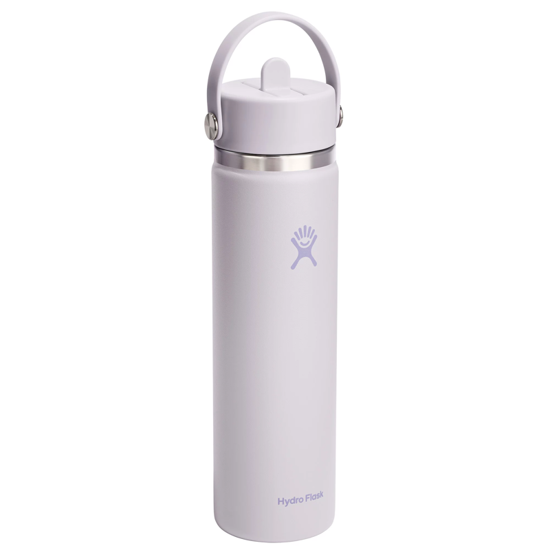 Hydro Flask 24 oz Wide Mouth with Flex Straw Cap in Cloud Pink-1