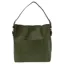 Joy Accessories Classic Hobo Handbag with Insert in Dark Basil