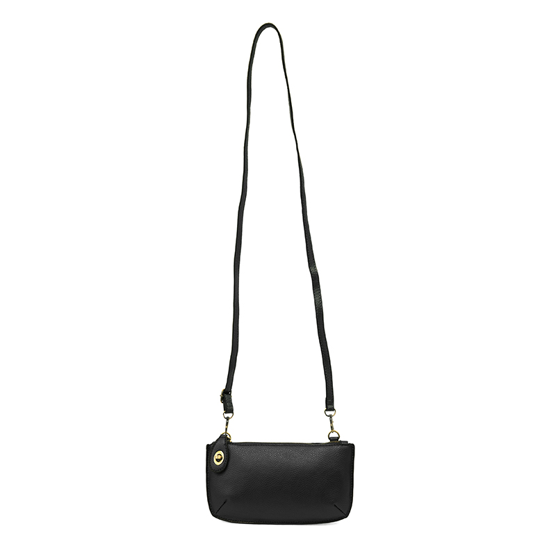 Joy Accessories Mini Crossbody Wristlet Clutch in Black-1