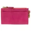 Joy Accessories Women's Bobbie Bifold Wallet with Carabiner in Cerise