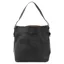Joy Accessories Classic Hobo Handbag with Insert in Black