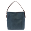 Joy Accessories Women's Classic Hobo Handbag in Dark Chambray
