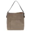 Joy Accessories Classic Hobo Handbag with Insert in New Heathered Grey