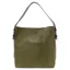 Joy Accessories Classic Hobo Handbag with Insert in Olive Brine