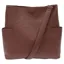 Joy Accessories Kayleigh Side Pocket Bucket Bag in Plum