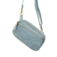 Joy Accessories Kylie Double Zip Sling/Belt Bag in Light Denim