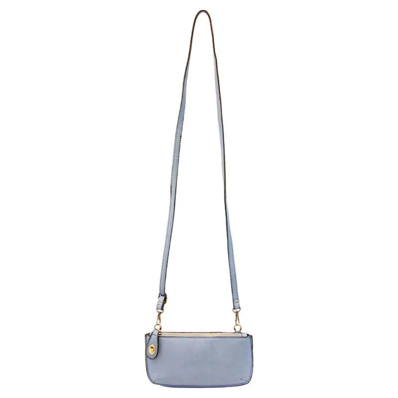 Joy Accessories Mini Crossbody Wristlet Clutch in Hydrangea-1