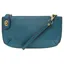 Joy Accessories Mini Crossbody Wristlet Clutch in Monaco Blue