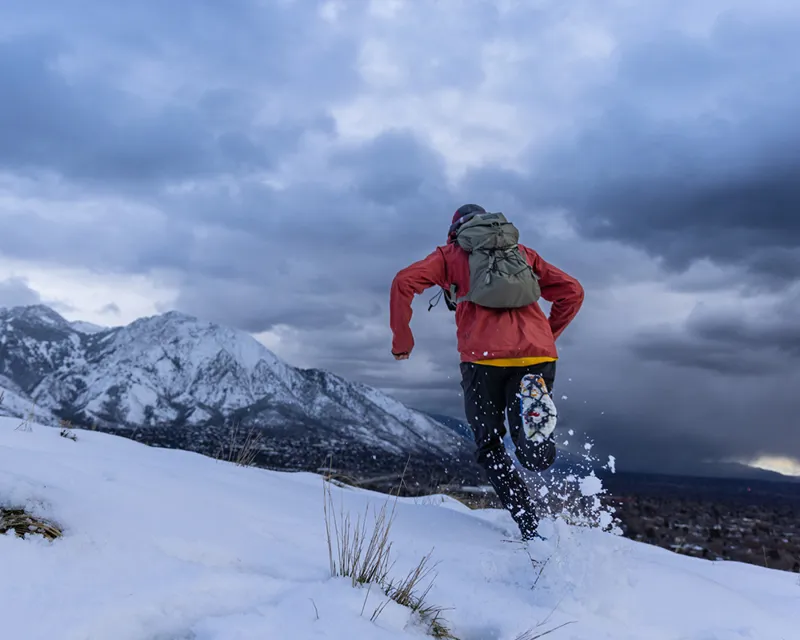 Kahtoola EXOspikes Footwear Traction in Blue-4