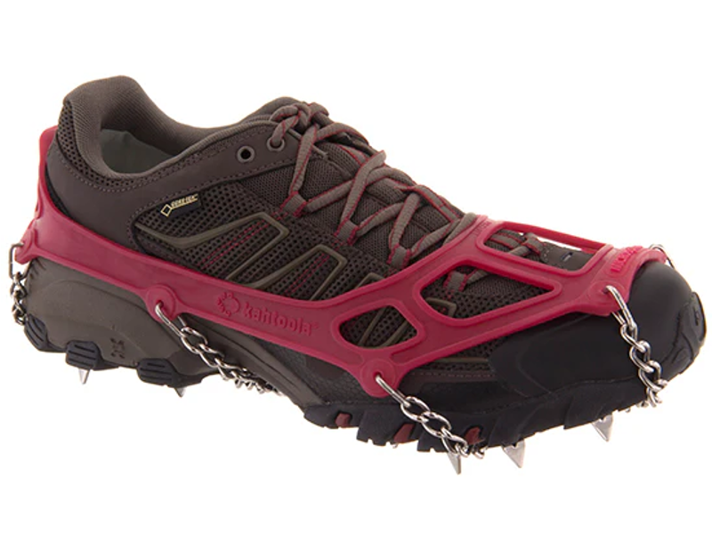 Kahtoola MICROspikes Footwear Traction in Red