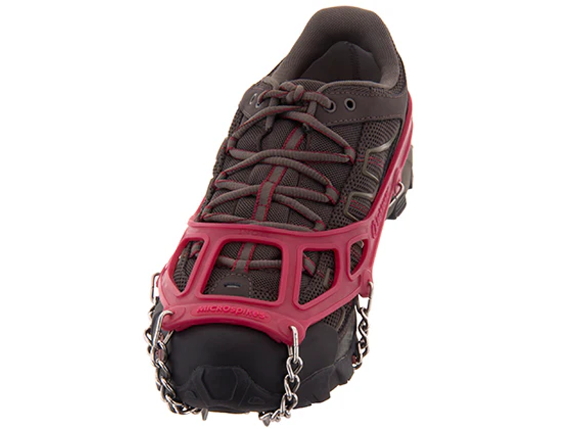 Kahtoola MICROspikes Footwear Traction in Red-1