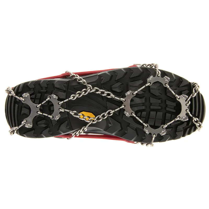 Kahtoola MICROspikes Footwear Traction in Red-4