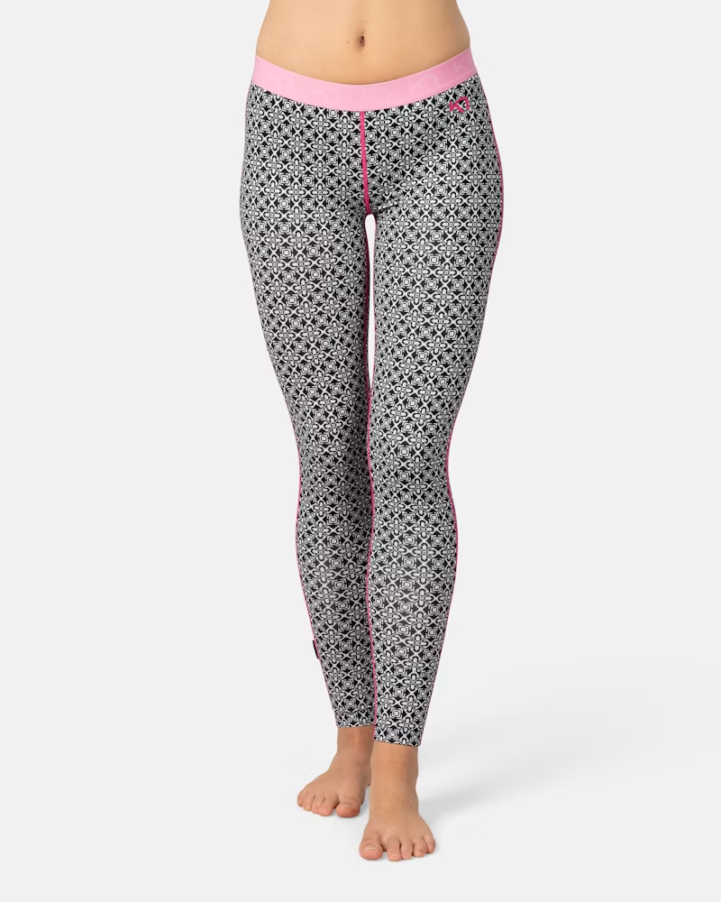 Kari Traa Women's Fryd Baselayer Pant in Off White