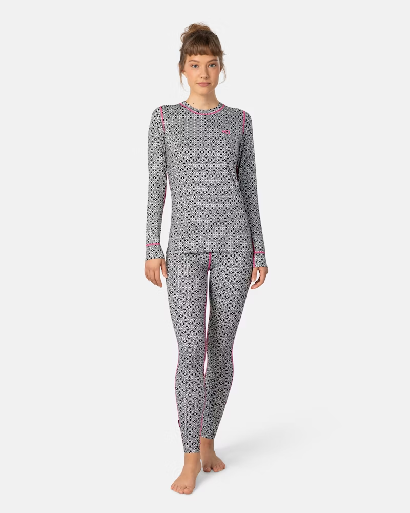 Kari Traa Women's Fryd Long Sleeve Top in Off White