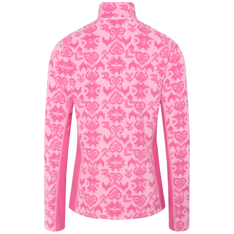 Kari Traa Women's Olga Full Zip Fleece Top in Sweet Pink-1