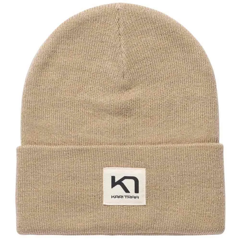 Kari Traa Rothe Wool Beanie in Mocha