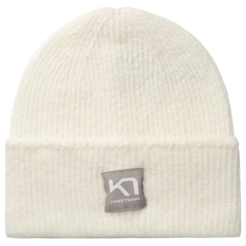 Kari Traa Rothe Wool Beanie in Off White
