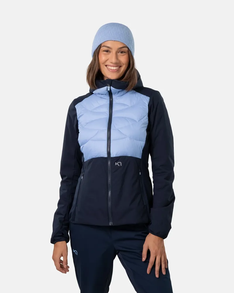 Kari Traa Women's Tirill Thermal Jacket in Dark Navy Blue