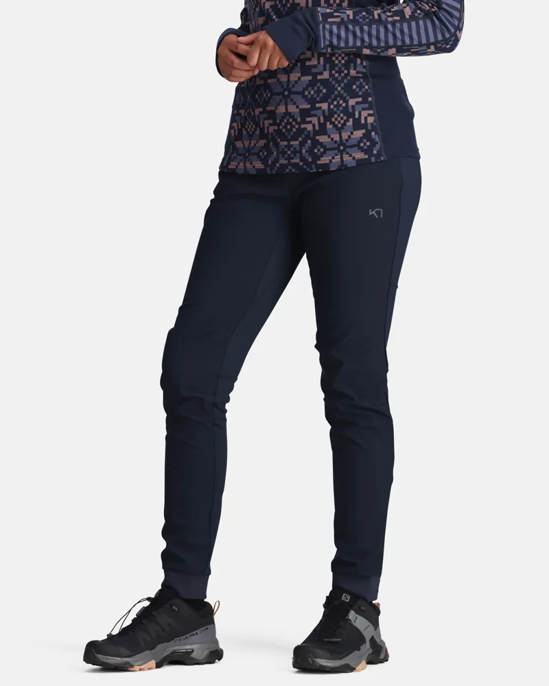 Kari Traa Women's Tirill Thermal Pant in Dark Navy Blue
