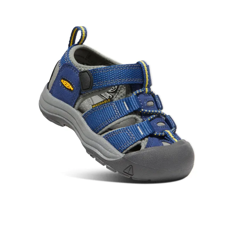 Keen Toddler Newport H2 Sandal in Blue Depth/Gargoyle-2
