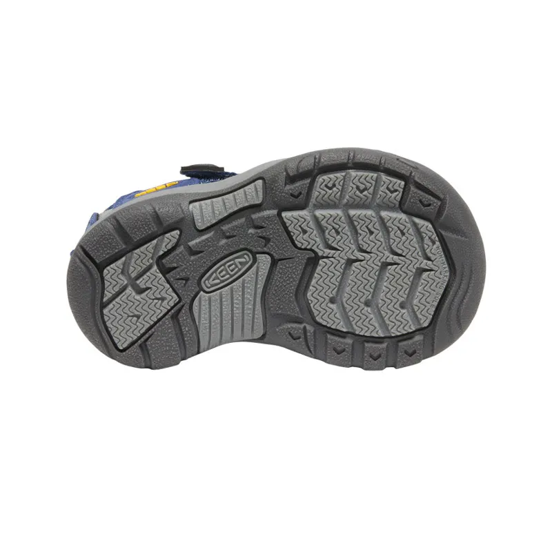 Keen Toddler Newport H2 Sandal in Blue Depth/Gargoyle-4