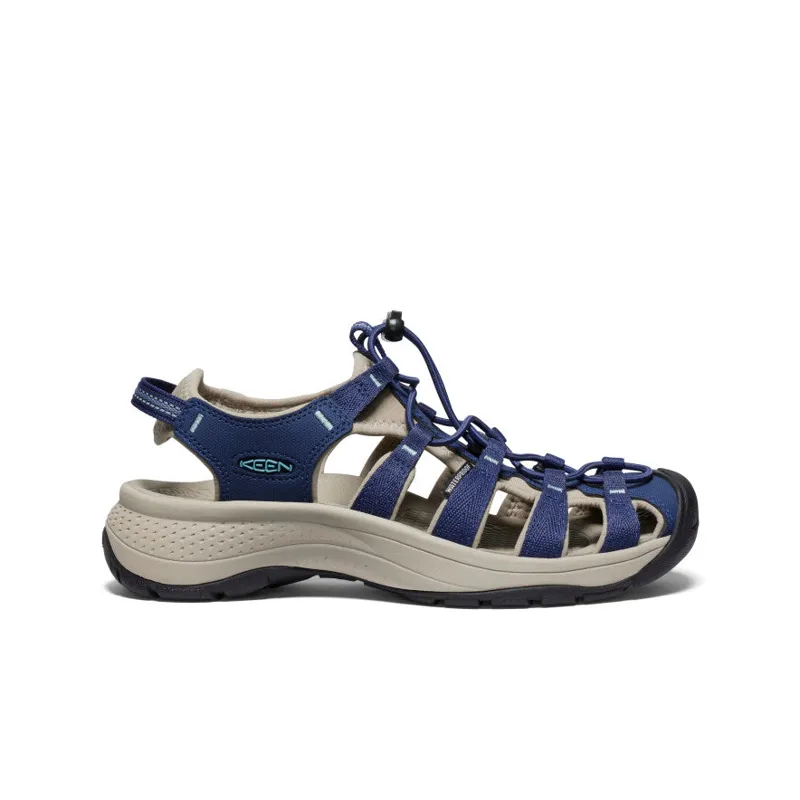 Keen Women's Astoria West Sandal in Naval Academy/Reef Waters