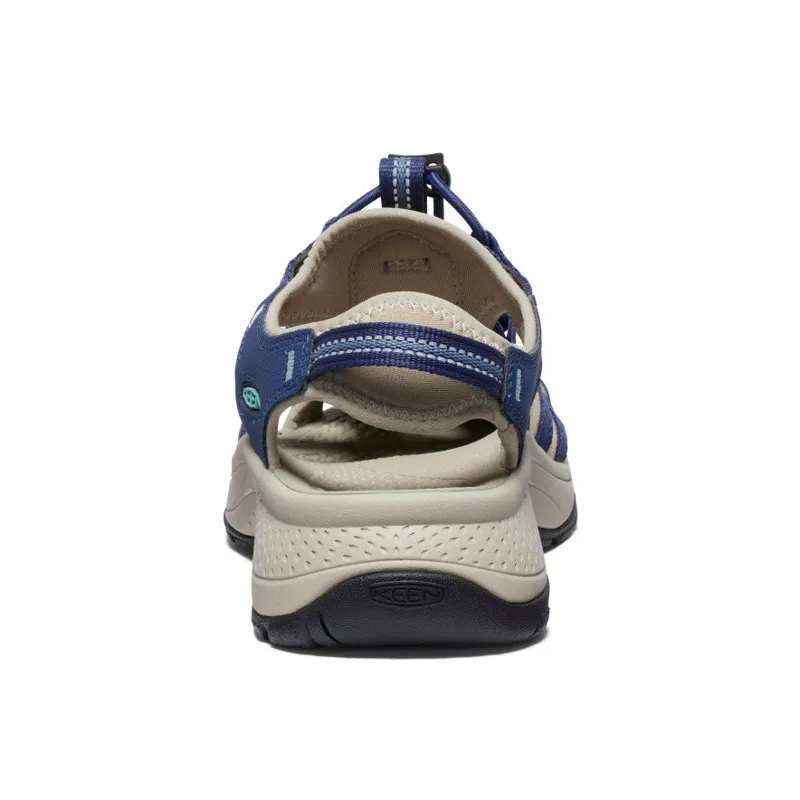 Keen Women's Astoria West Sandal in Naval Academy/Reef Waters-4
