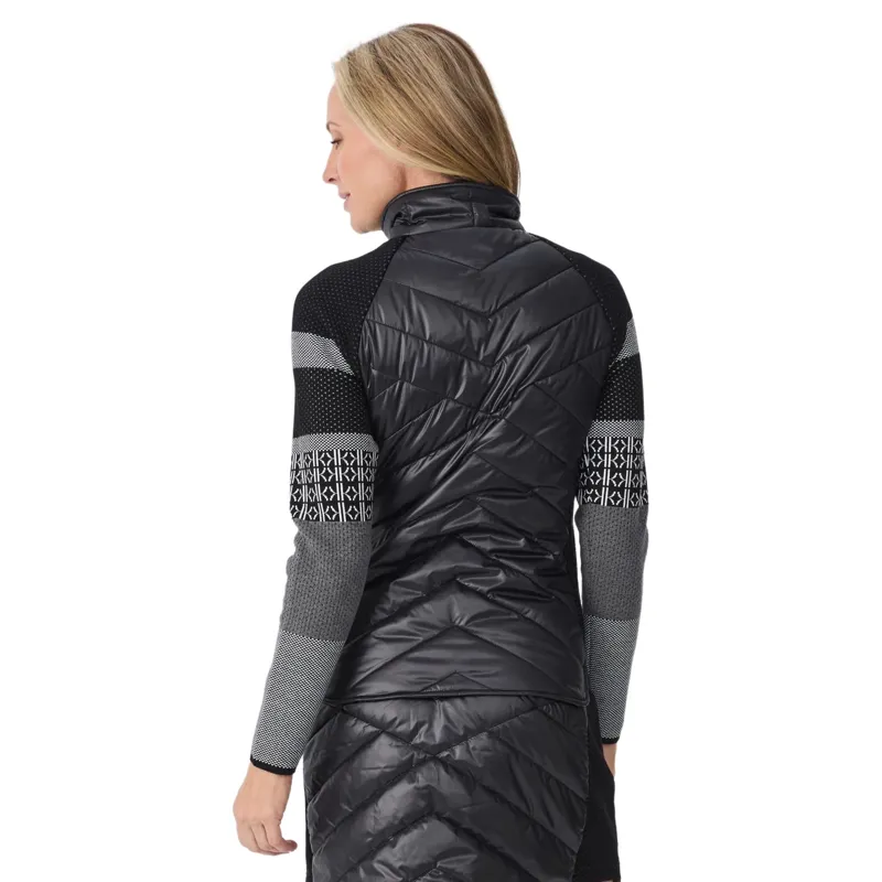 Krimson Klover Switchback Jacket in Black Pointelle-1