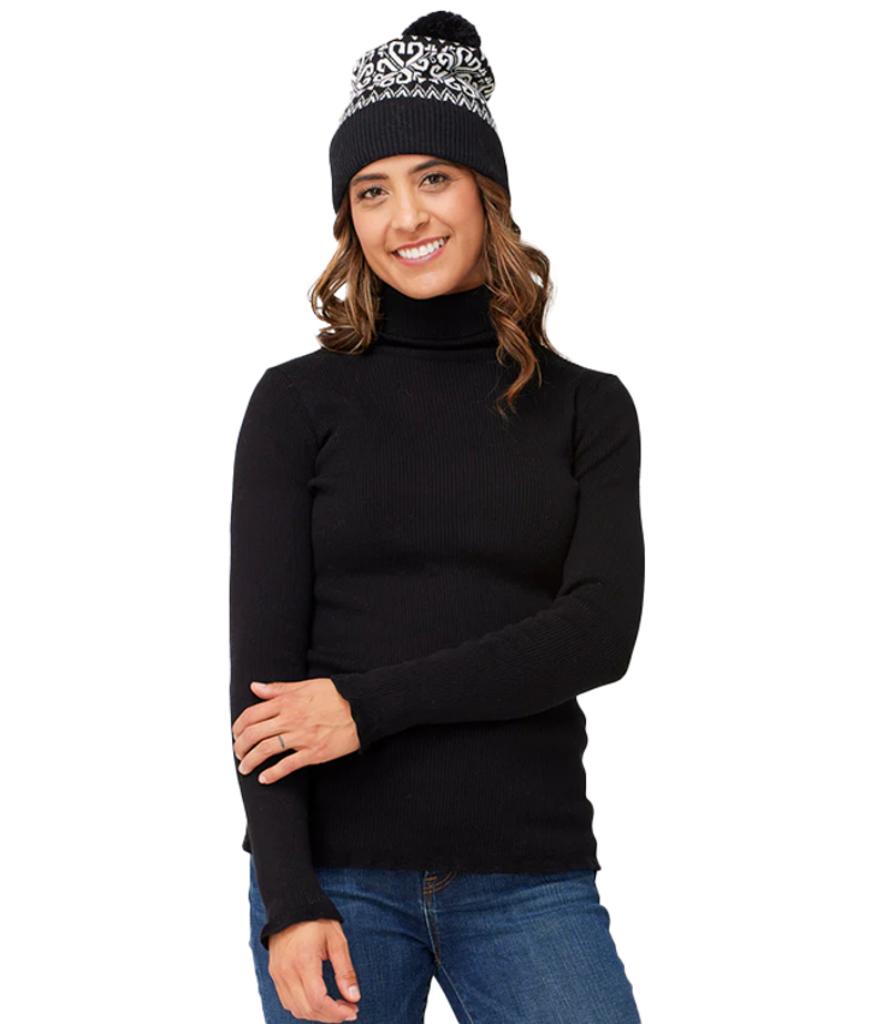 Krimson Klover Women's Lola Sweater in Black