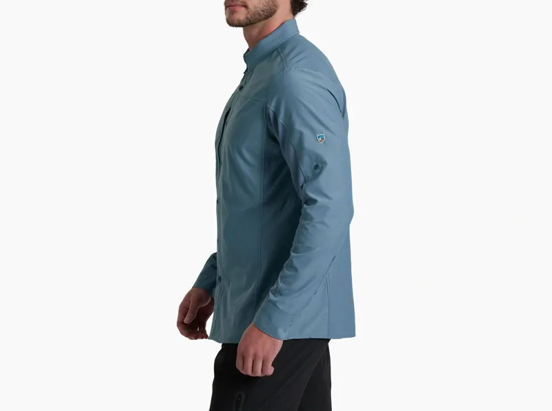 Kuhl Airspeed Long Sleeve Shirt in Dusk Blue-2
