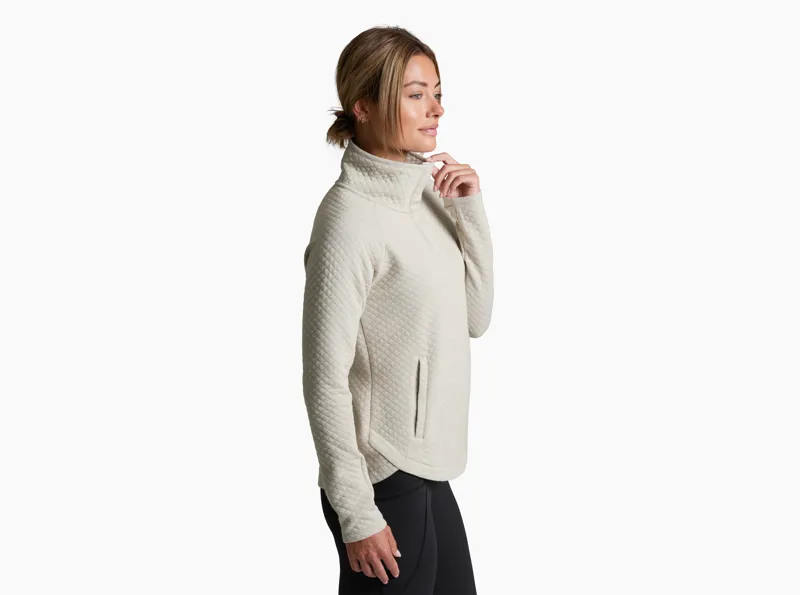 Kuhl Women's Argenta Pullover in Moon Light-2