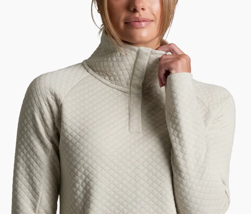 Kuhl Women's Argenta Pullover in Moon Light-3
