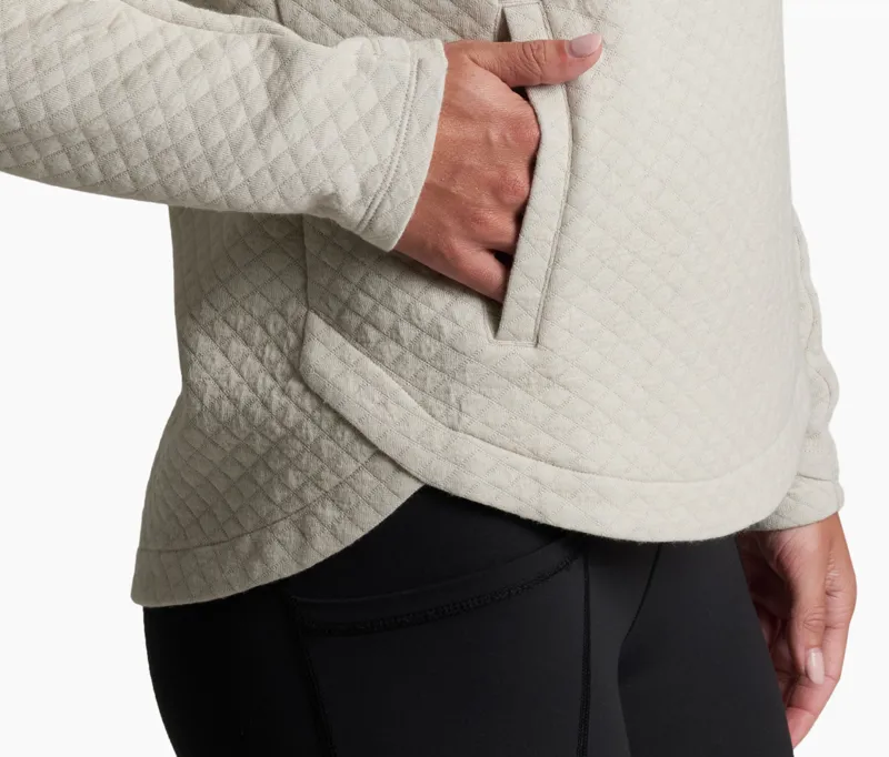 Kuhl Women's Argenta Pullover in Moon Light-4