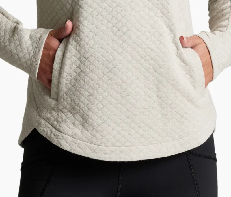 Kuhl Women's Argenta Pullover in Moon Light-6