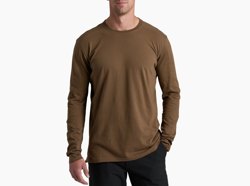 Kuhl Bravado Long Sleeve Crew in Kanteen