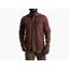 Kuhl Descendr Flannel Long Sleeve in Rustic Brick