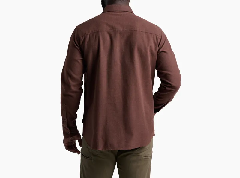 Kuhl Descendr Flannel Long Sleeve in Rustic Brick-1