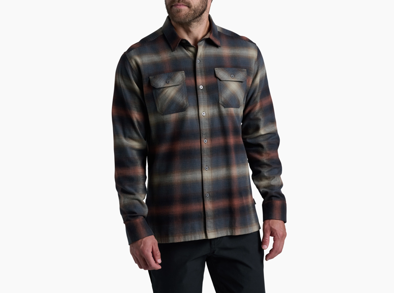 Kuhl Dillingr Flannel Long Sleeve in Dune