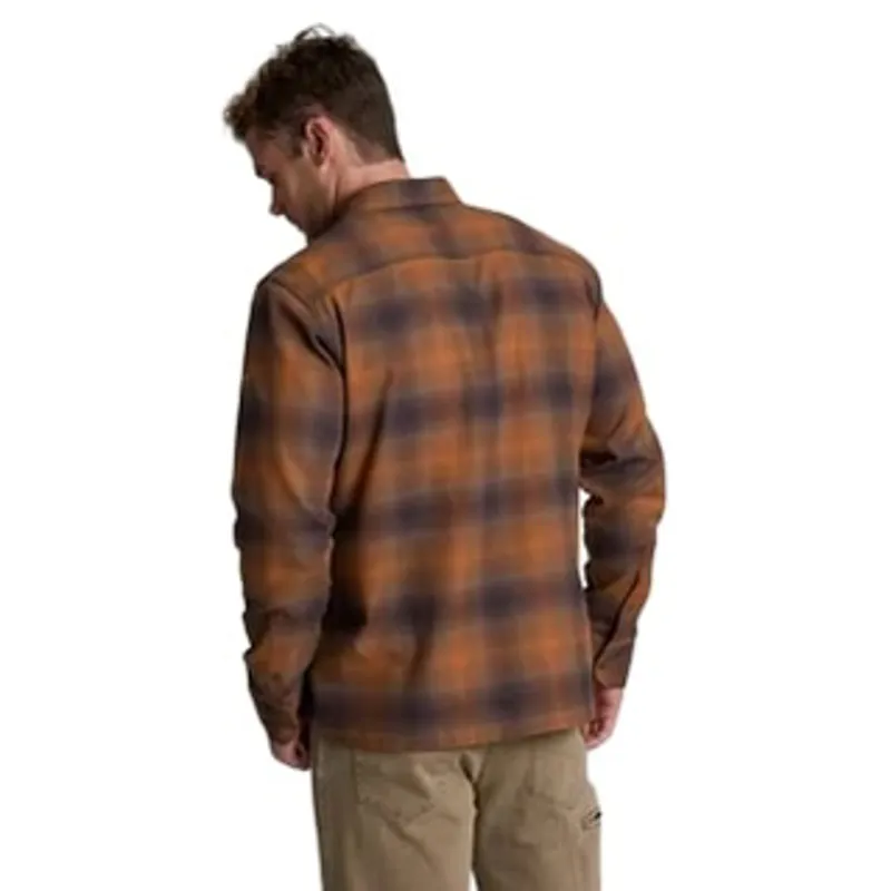 Kuhl Dillingr Flannel Long Sleeve Shirt in Rusted Sun-2
