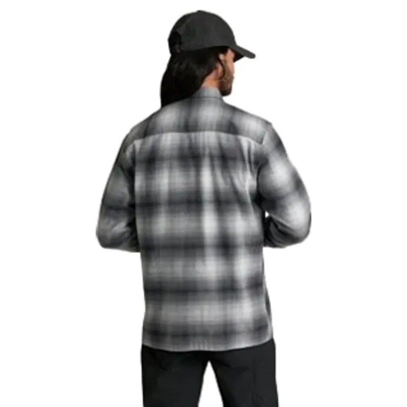 Kuhl Dillingr Flannel Long Sleeve Shirt in Wind Gust-2